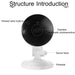 VR 360° 3D - Panoramic 960P Fisheye IP Camera, Wifi 1.3MP, Home Security Surveillance, Two Way Talk Audio - Perfect for monitoring your property and communicating with loved ones - Shopsta EU